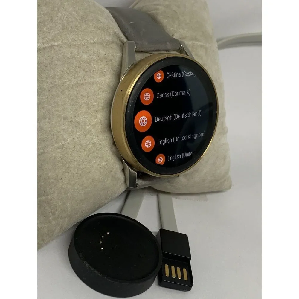 Fossil Gen 3 FTW7001 Brown Leather Digital Dial Genuine Smart Watch ZA417